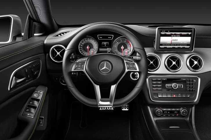Mercedes CLA compact saloon photo gallery